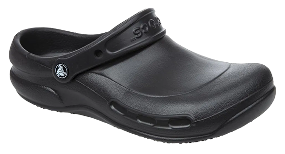 Crocs A946-43 Bistro Clogs Black Size 8.5 banner