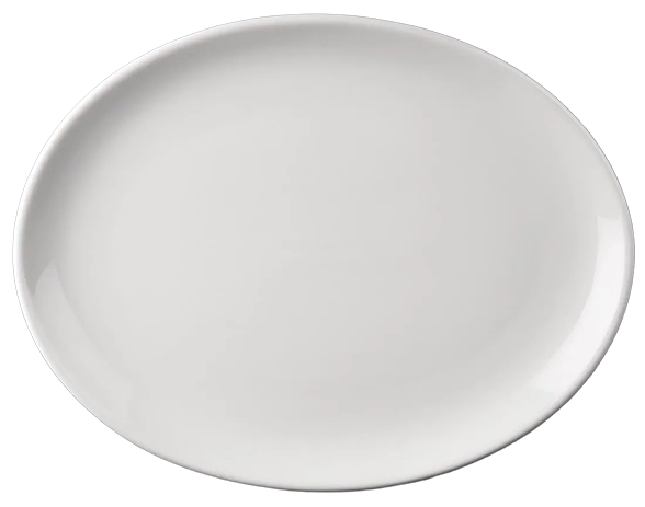 Olympia Athena CC212 Oval Coupe Plates White (Pack of 6) banner