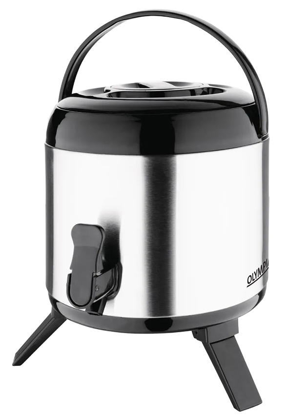 Olympia DH709 6 Ltr Stainless Steel Double-Wall Beverage Dispenser banner