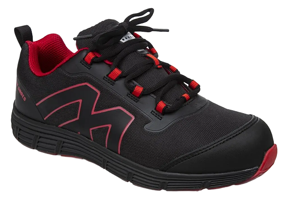 Slipbuster Footwear BB421-42 Mesh Safety Trainers Black Size 8 banner