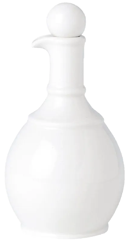 Steelite Simplicity White V9332 Oil or Vinegar Jar Stoppers (Pack of 12) banner