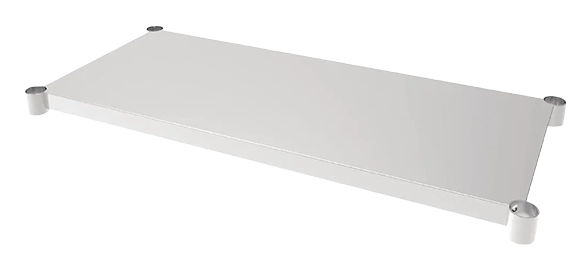 Vogue CP832 Stainless Steel Table Shelf 1200w x 600d mm banner