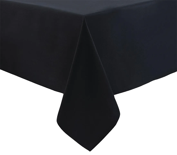 Mitre Essentials Occasions HB564 Tablecloth Black 1780 x 2750mm banner