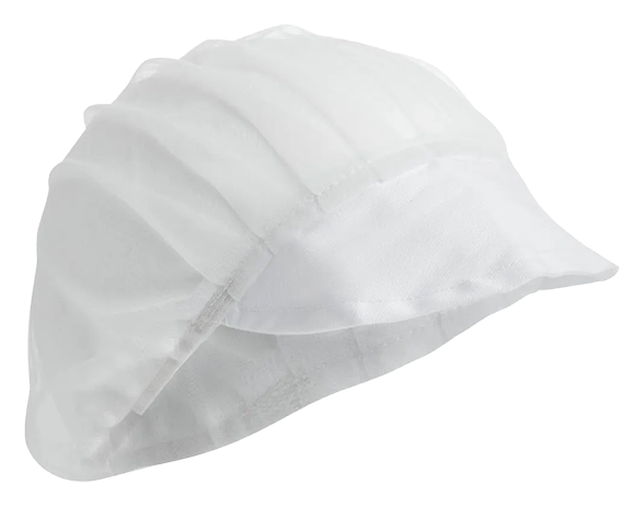 Whites B226 Net Peaked Hat White banner