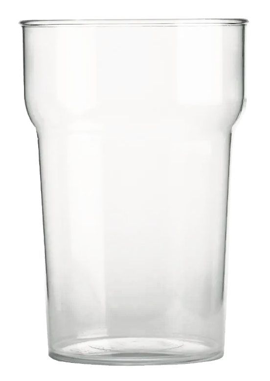 BBP CC564 Polycarbonate Nonic Beer Glasses 570ml CE Marked (Pack of 48) banner
