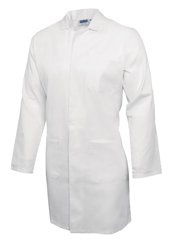 Whites A351-XL Unisex Lab Coat White XL banner