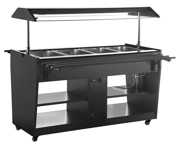Buffalo JA179 Heated Buffet/Salad Display Bar banner