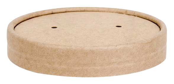 Fiesta Recyclable FA978 Container Lids 98mm To Fit 230ml / 340ml & 455ml Soup Containers (Pack of 500) banner