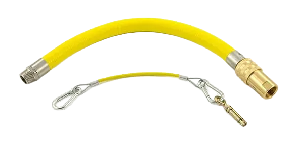 GASM8 24438 3/4" 1000mm Caterflex Gas Hose with Quick-Release Coupling & Restraining Kit banner