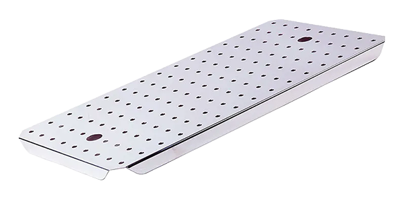 Prepara E4722 Stainless Steel 1/4 Gastronorm Drainer Plate banner