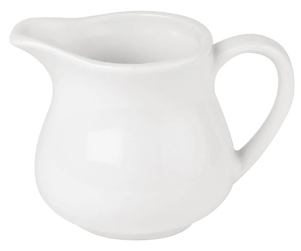 Olympia Athena CF370 Milk Jugs White 170ml (Pack of 4) banner