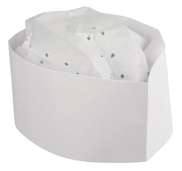 eGreen A255 Disposable Forage Hats White (Pack of 100) banner