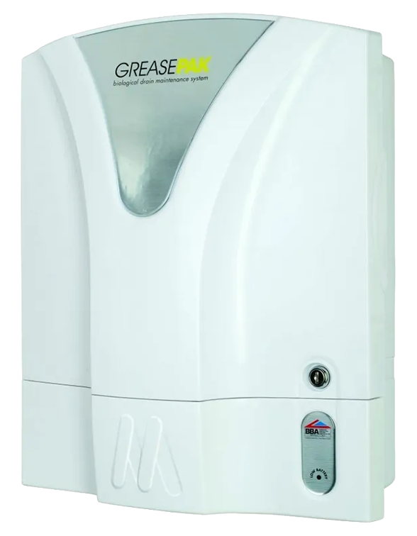 Mechline GreasePak GP-DMI-MAINS-2 Mains Operated Biological Drain Maintenance System banner