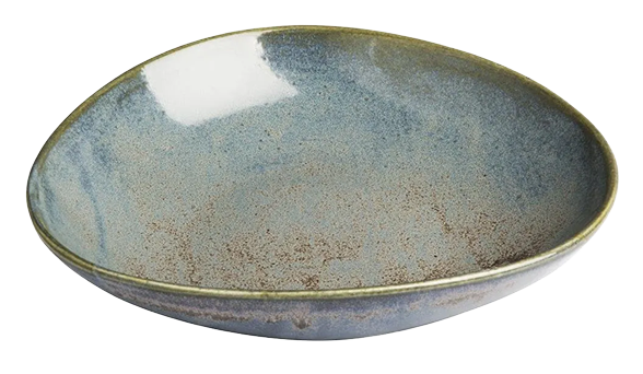 Olympia Ember FU181 Blue Triangle Bowls 245mm (Pack of 4) banner