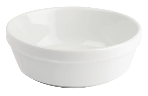 Olympia Whiteware DK809 Round Pie Bowls 137mm (Pack of 6) banner