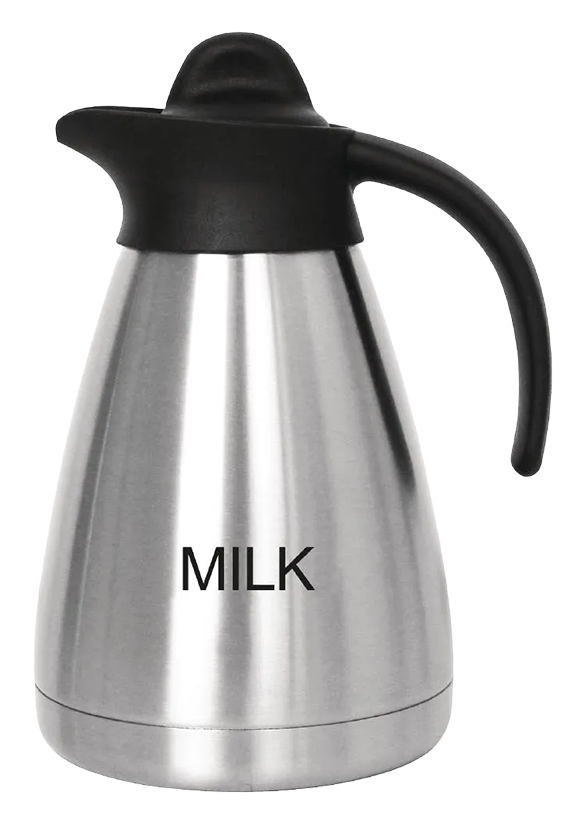 Olympia CL372 Screwtop Vacuum Milk Jug 1Ltr banner