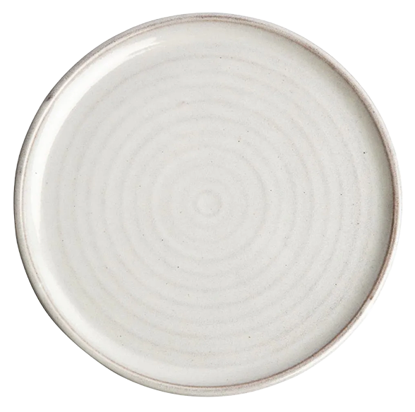 Olympia Canvas FA331 Small Rim Plates Murano White 265mm (Pack of 6) banner