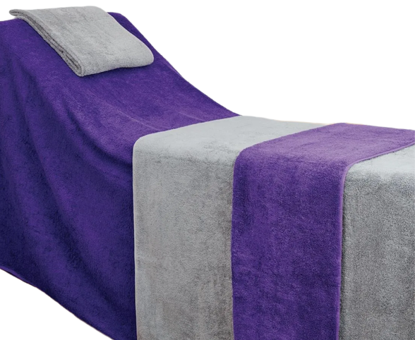 Mitre Comfort Enigma HB730 Massage Couch Cover Purple banner