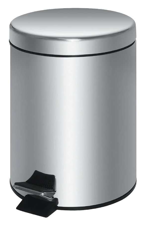 Bolero GG977 Stainless Steel Pedal Bin Silver 20 Ltr banner