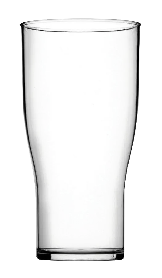 Utopia Tulip FU633 Polycarbonate Beer Glasses 570ml CA Stamped (Pack of 48) banner