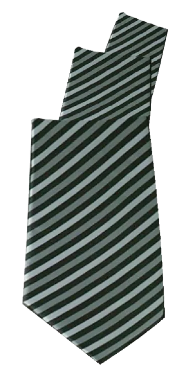Chef Works A885 Tie Grey Skinny Stripe banner