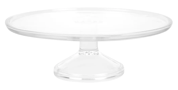 Olympia CS013 Glass Pedestal Cake Stand 300mm banner