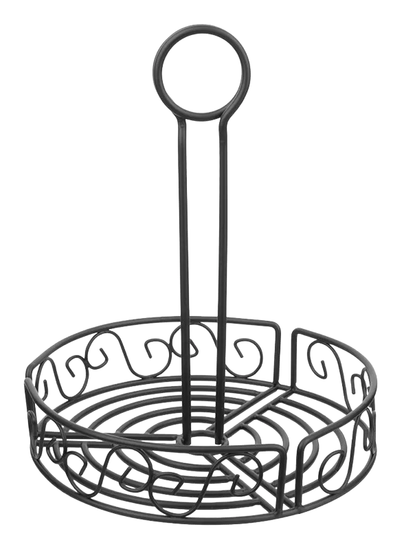Olympia GM245 Wire Condiment Holder Black banner
