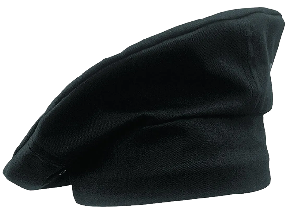 Chef Works A962 Toque Chefs Hat Black banner