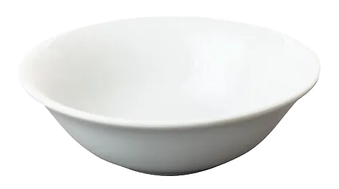 Great White PRBG834 Porcelain Round Oatmeal Bowls White 160mm (Pack of 6) banner