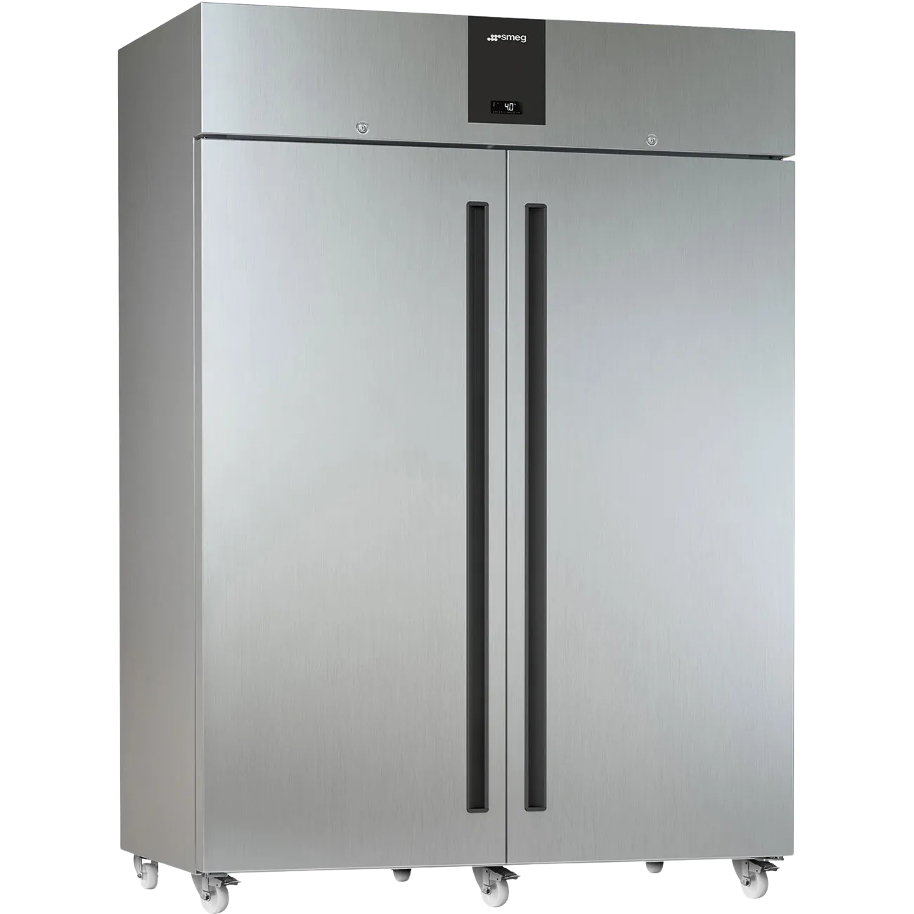 Smeg Professional SPR14PDXR 1400 Ltr Upright Double Door Stainless Steel Fridge banner