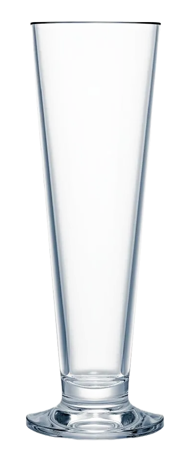 Steelite Design + VV3550 Polycarbonate Footed Pilsner Glasses 473ml (Pack of 12) banner