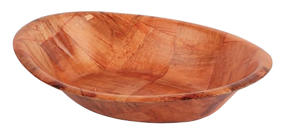 Olympia L093 Oval Wooden Bowl Large banner