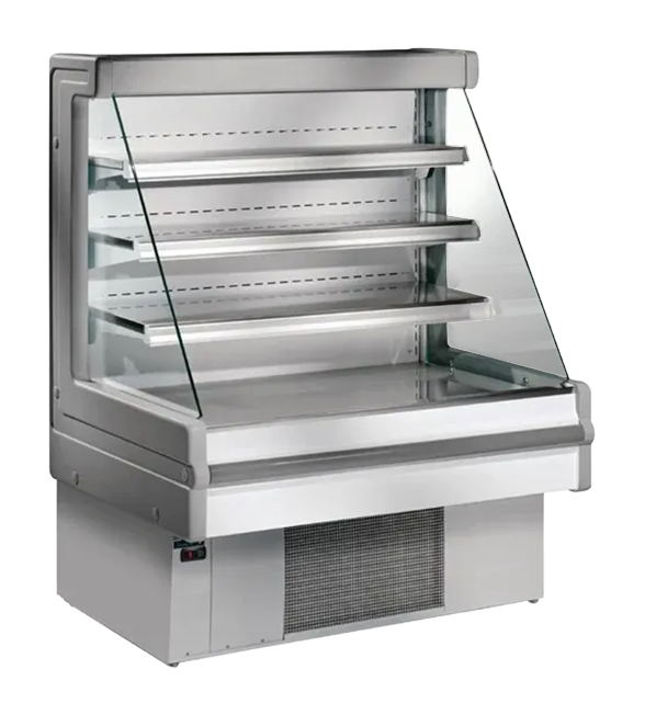 Zoin Mandy FP979-100 1000mm Wide Stainless Steel Multideck Display Fridge With Nightblind banner