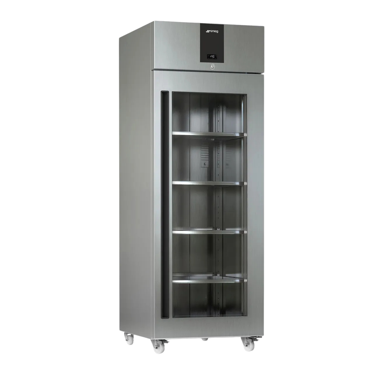 Smeg Professional SPR07PDGR 700 Ltr Upright Single Glass Door Stainless Steel Display Fridge banner