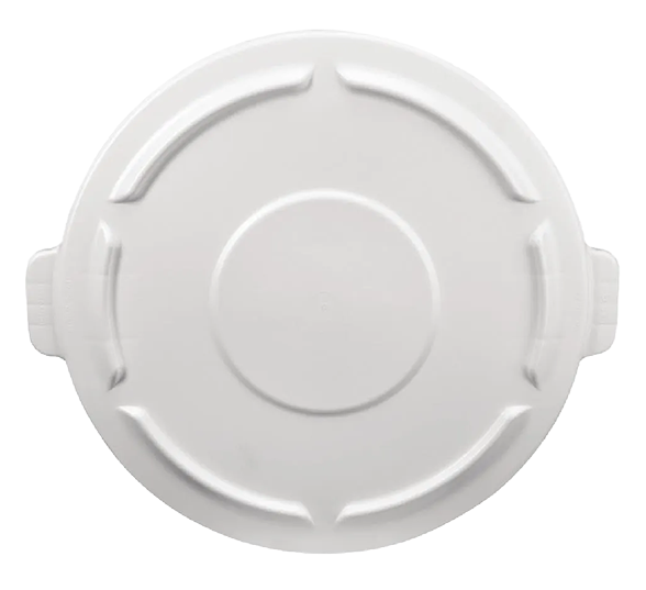 Rubbermaid BRUTE L661 Snap On Lid White for 37.9 Ltr Bin banner