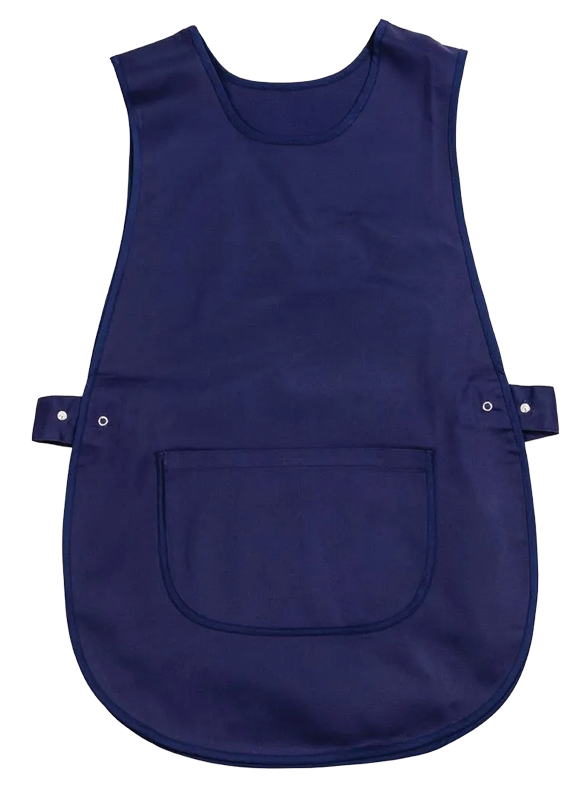 Whites B044 Tabard With Pocket Navy Blue banner