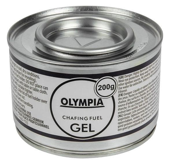 Olympia CE241 Gel Chafing Fuel 2 Hour (Pack of 12) banner