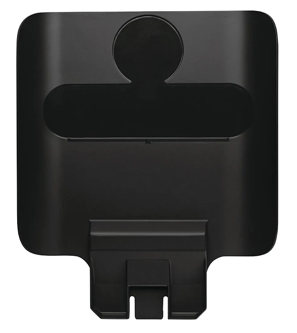 Rubbermaid Slim Jim DY104 Recycling Station Billboard Black banner