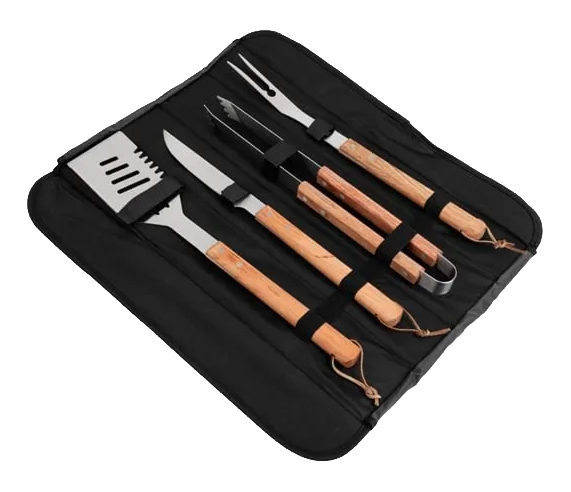 Deglon Sabatier CR051 4-Piece BBQ Utensil Set banner