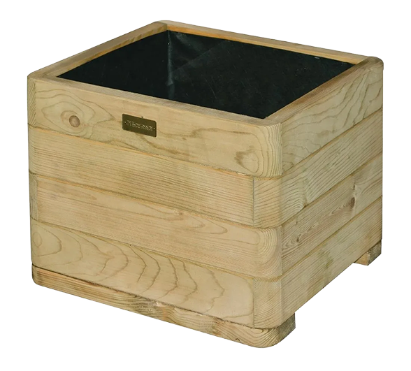 Rowlinson Marberry Layer CH981 Square Wooden Planter 500mm banner