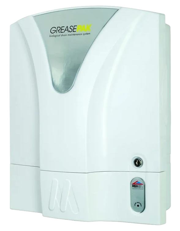 Mechline GreasePak GP-DMI-STD-2 Battery Operated Biological Drain Maintenance System banner