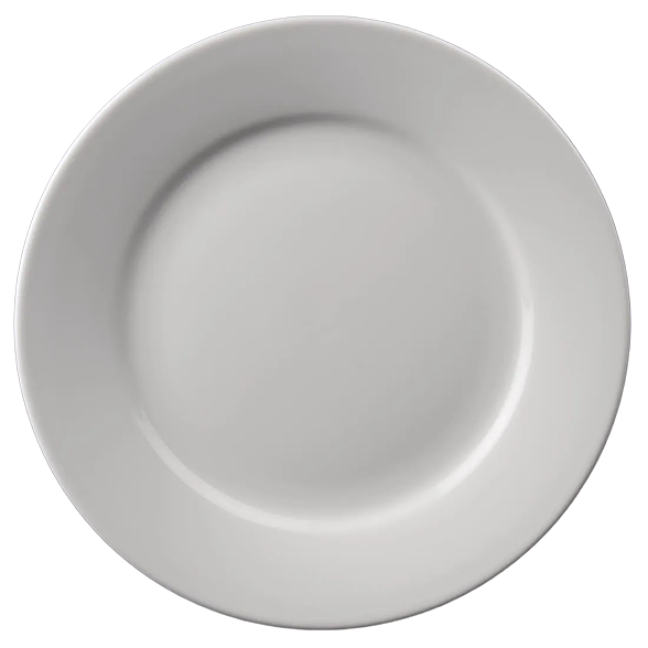 Olympia Athena CC208 Wide Rimmed Plates 228mm White (Pack of 12) banner