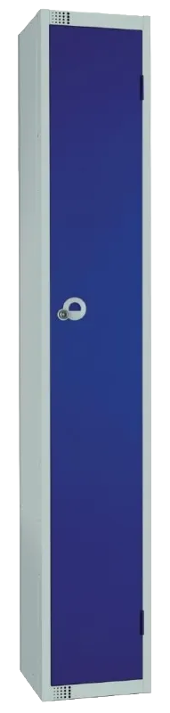Elite Lockers W944-P Single Door Locker Blue Door banner