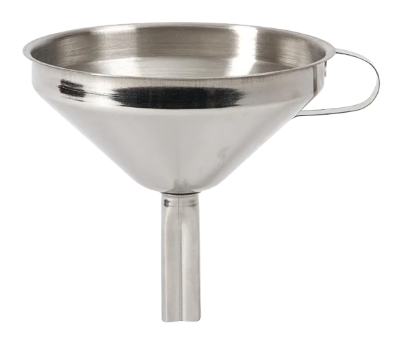 Kitchen Craft E560 Stainless Steel Funnel banner