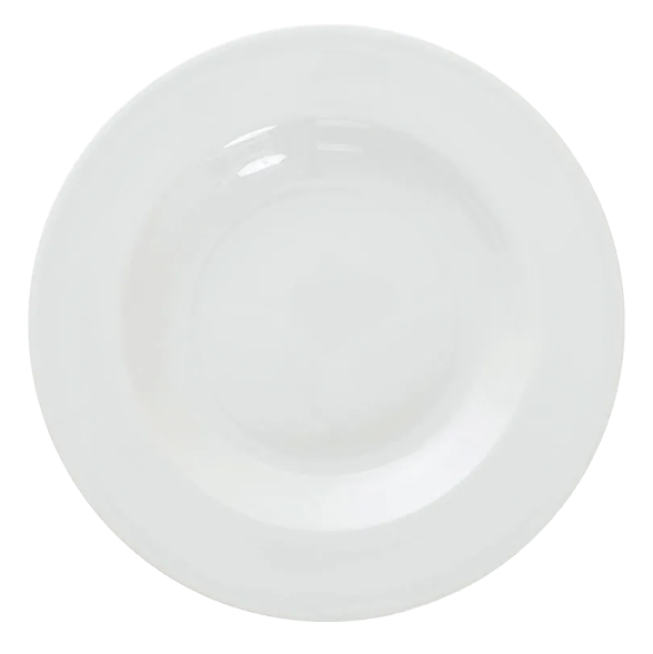 Great White PRBG825 Porcelain Round Traditional Pasta Dishes 300mm (Pack of 6) banner