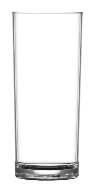 BBP Elite CM596 Polycarbonate Hi Ball Glasses 284ml CE Marked (Pack of 36) banner