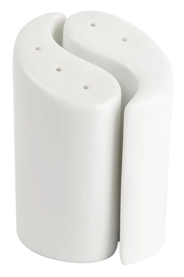 Olympia Whiteware Y107 Ying Yang Salt & Pepper Sets 94mm (Pack of 12) banner