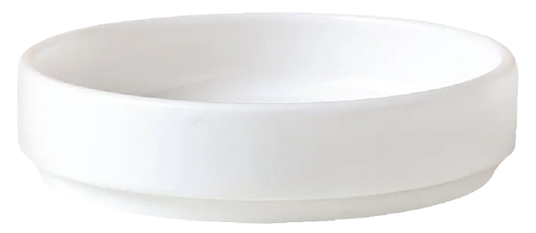 Steelite Monaco White V6824 Stacking Ashtrays 75mm (Pack of 12) banner