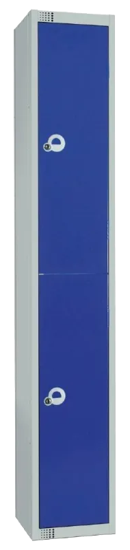 Elite Lockers W945-P Two Door Locker Blue Padlock banner