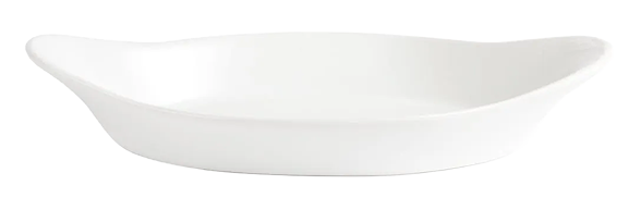 Olympia Whiteware W427 Oval Eared Dishes 229 x 127mm (Pack of 6) banner